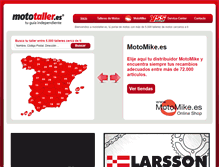 Tablet Screenshot of mototaller.es